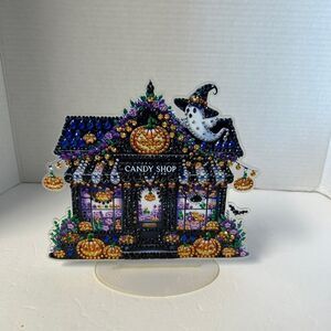 Completed Diamond Art Halloween art painting 3D acrylic